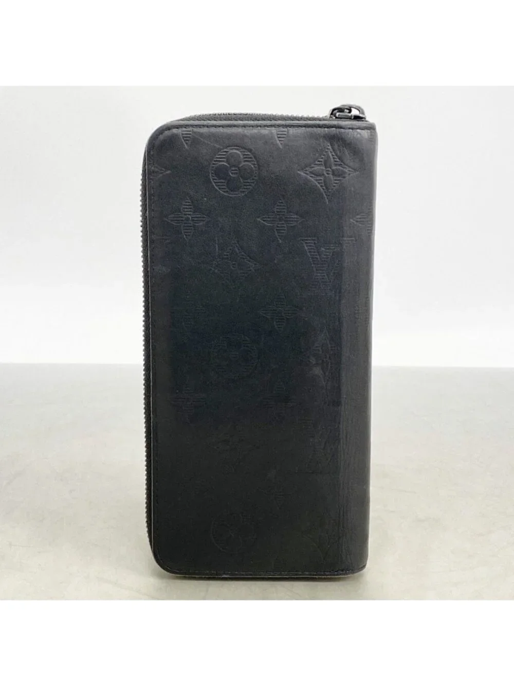 Louis Vuitton Wallet Monogram Shadow Zippy Vertical Black